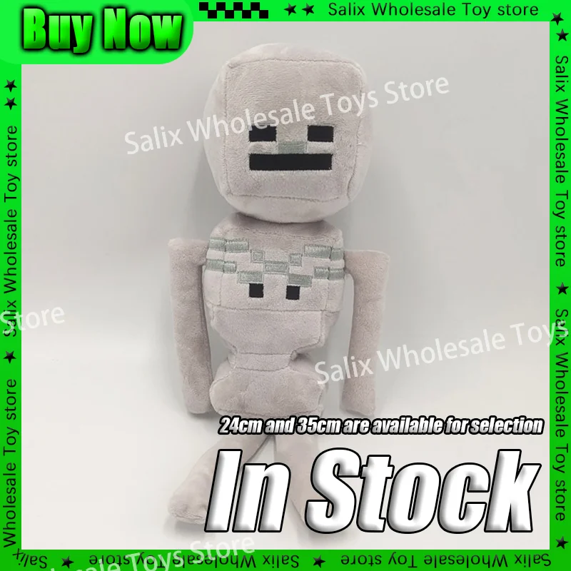 

MC Shooter плюшевые игрушки кукла 24 см 35 см MC Enderman игра мультфильм волк детская свинья Ocelot плюшевая игрушка Brinquedos подарки по индивидуальному заказу