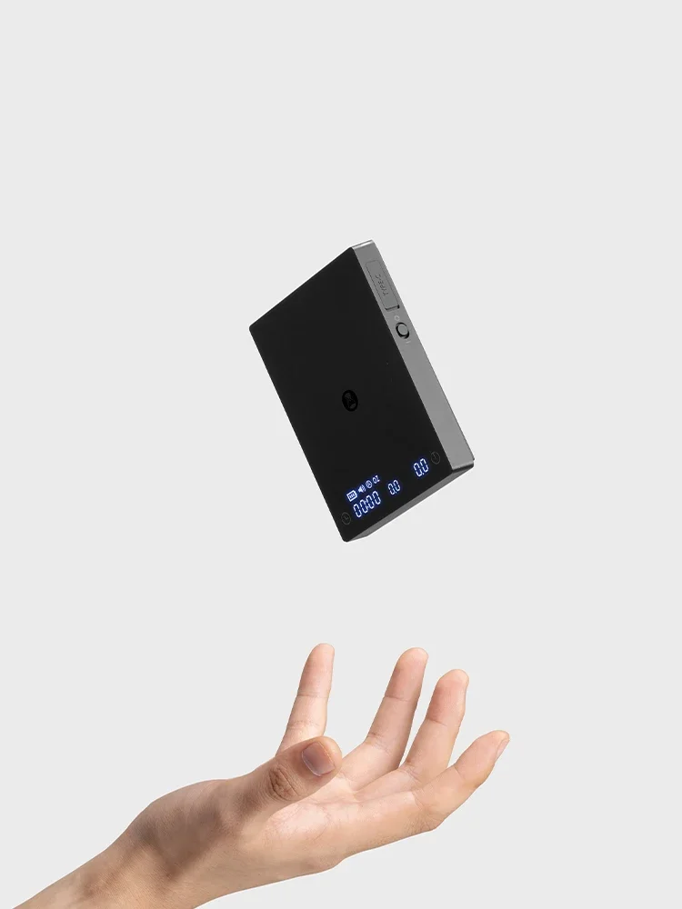 

Black Mirror Mini Coffee Digital Scale, Smart Weighing, Espresso Pour-Over Digital Scale, Flow Rate Measurement Function