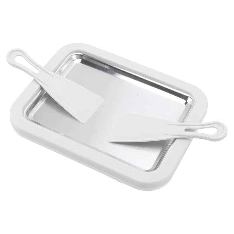 เครื่องทำโยเกิร์ตทอดสแตนเลสถาดใส่น้ำแข็ง DIY ขนาดเล็กสำหรับใช้ในครัวเรือน