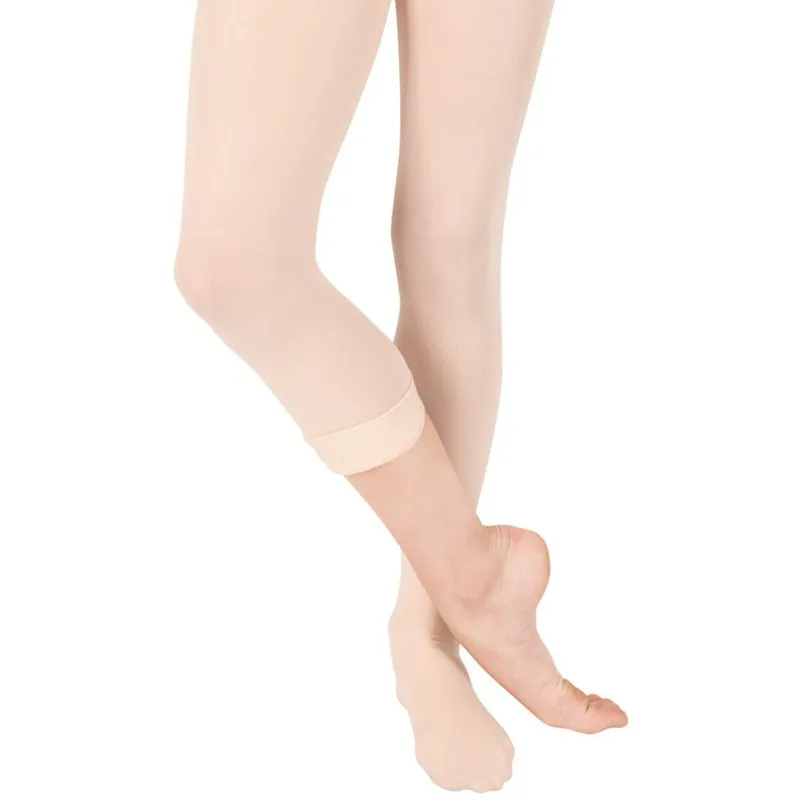 Hot Sale High Quality Kids Girls Nylon Spandex Pink Ballet Dance Convertible Tights