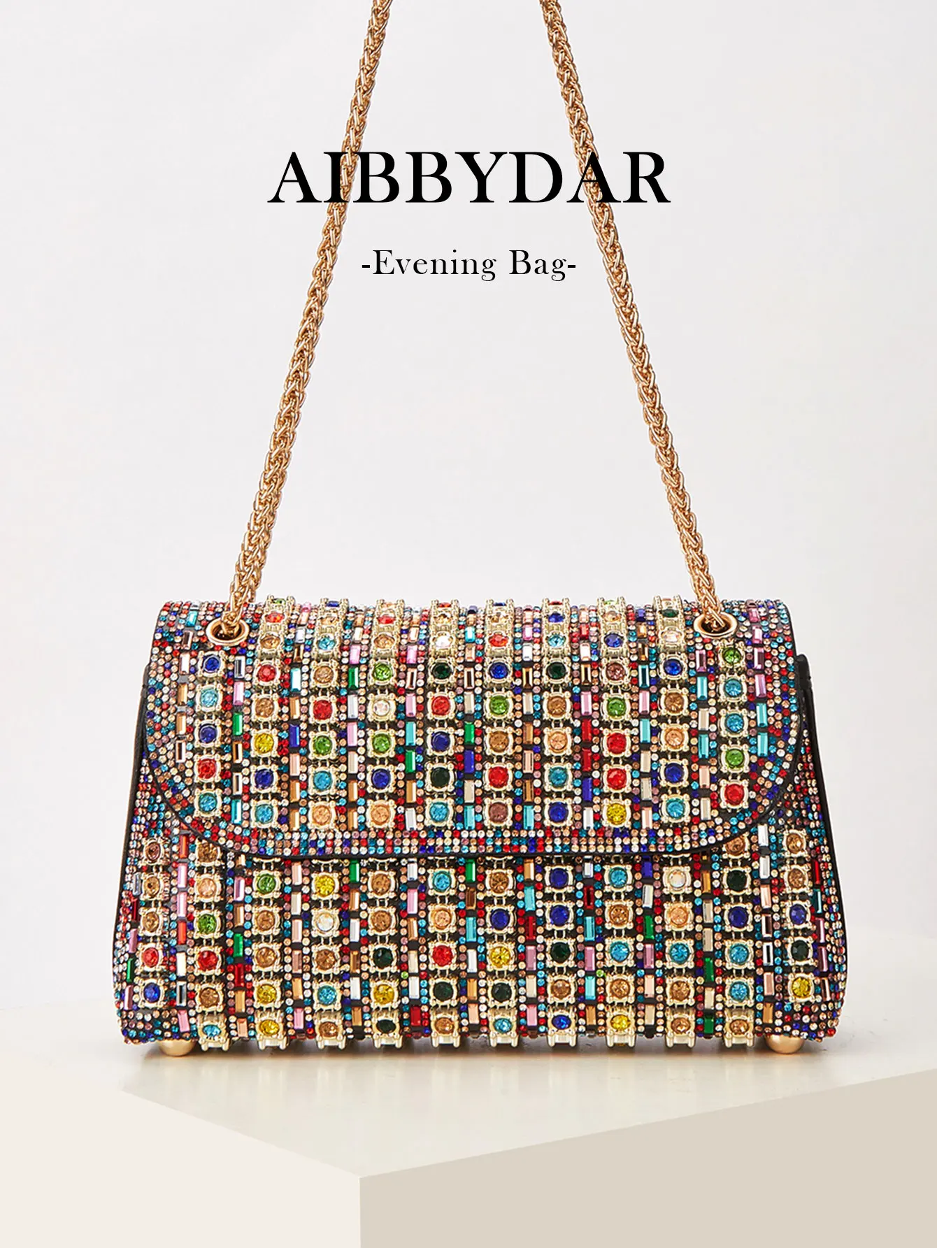 

Women's Evening Bags, Clutch Bags, Shiny, Dazzling, Charming, Elegant, Exquisite, and Understatedly Luxurious Evening Bags Suitable for Parties, Weddings, Balls, Dinner Parties/Banquets, and Can Be Paired with Wedding Dresses, Formal Gowns, Prom Dresses, 