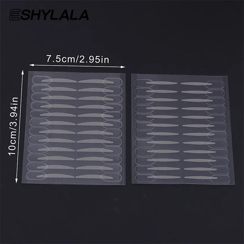 96/160/320 Plastry na powieki z uchwytem, pomocnicze pozycjonowanie, naturalne, niewidoczne, długotrwałe modelowanie, powiększenie oczu