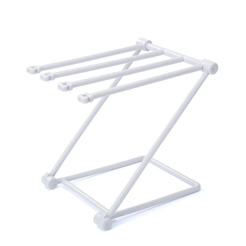 1pc folding dishcloth storage rack kitchen countertop dishcloth hanging rack storage rack dishcloth rack cup drain rack