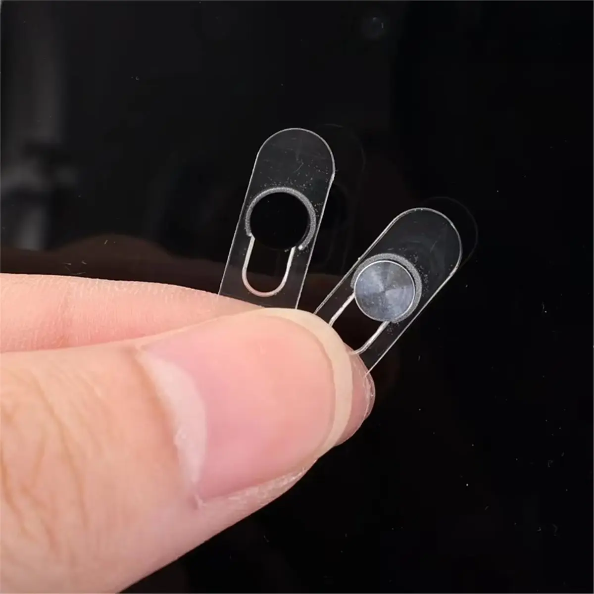 Front Camera Cover for Android Phones Webcam Blocker for Single Front Camera Black