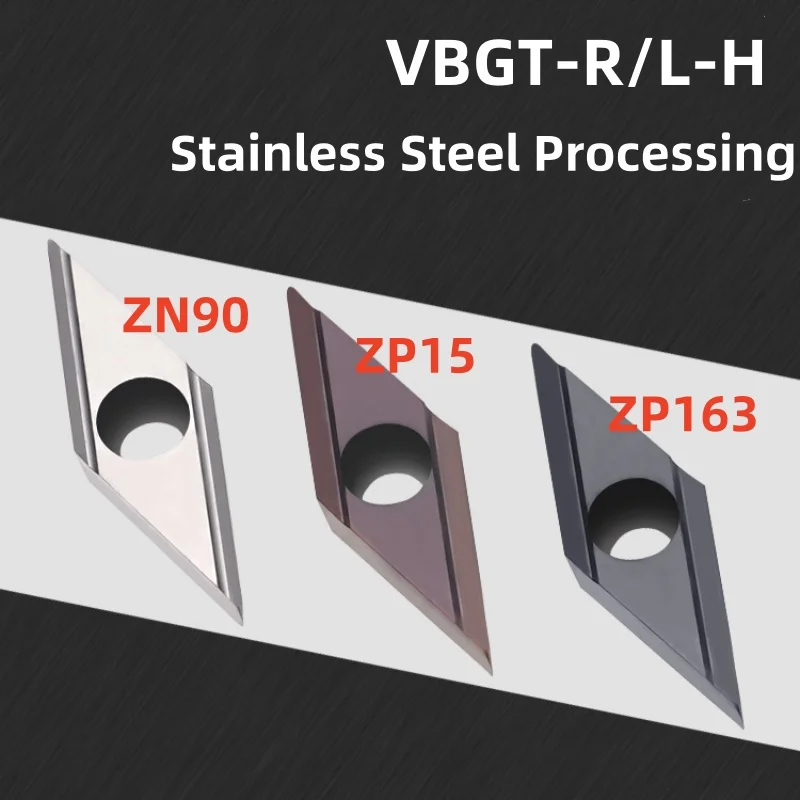 5pcs VBGT 1103 R/L-H CNC Automatic Lathe Heart Machine High Hardness Titanium Alloy Precision Turning Inserts Threading Blade