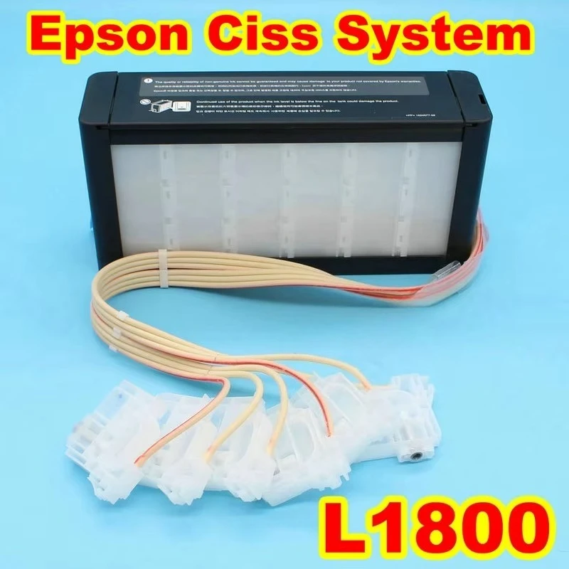 Ciss For Epson L1800 Tank Ciss Ink System L800 L805 Original Ciss Ink  Supply System Kit Printer Ink Dampers Assembly Supply