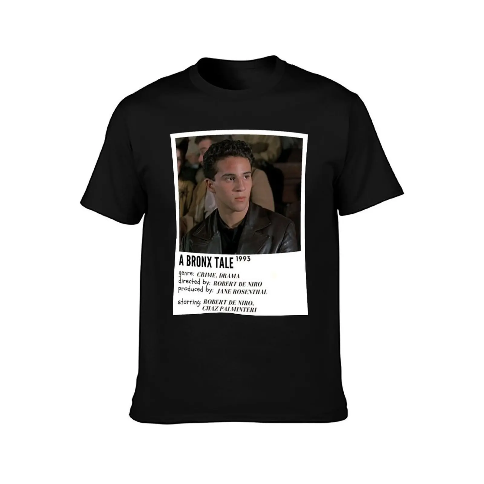Mens My Favorite De Niro A Bronx Tale Cute Photographic T-Shirt, Summer Casual Cotton Tee, Oversized Streetwear Tops