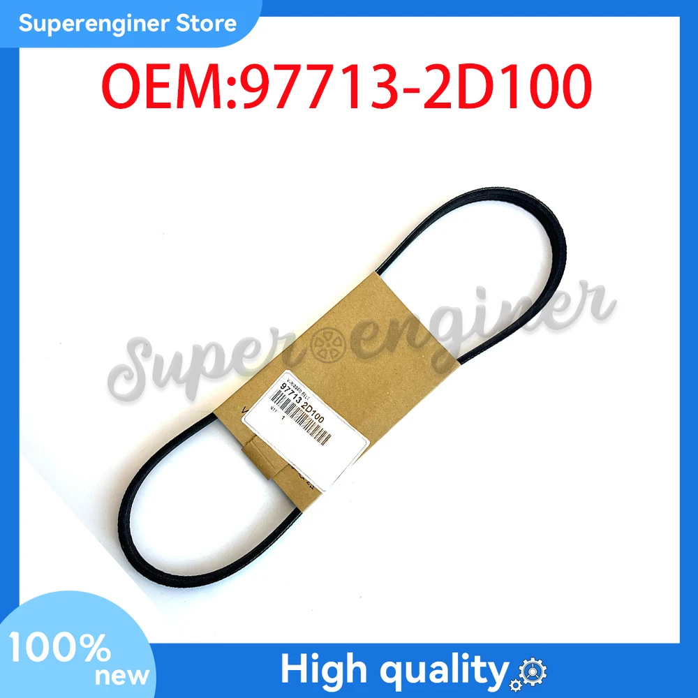 

Ремень V-Ribbed 97713-2D100 для Hyundai Elantra Tiburon 2.0L для Kia 2010 2011 Soul 2.0L 977132 Д100