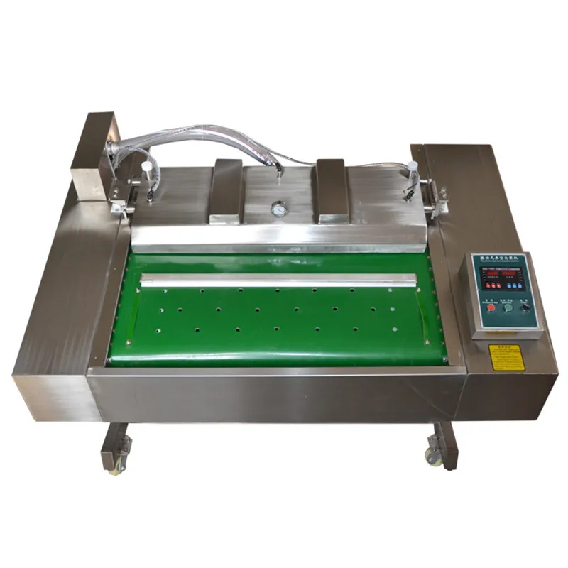 التلقائي المتداول نوع الصناعية الرطب والجاف الغذاء فراغ آلة السدادة الأرز القهوة اللحوم الفاكهة الخضار فراغ معدات التعبئة