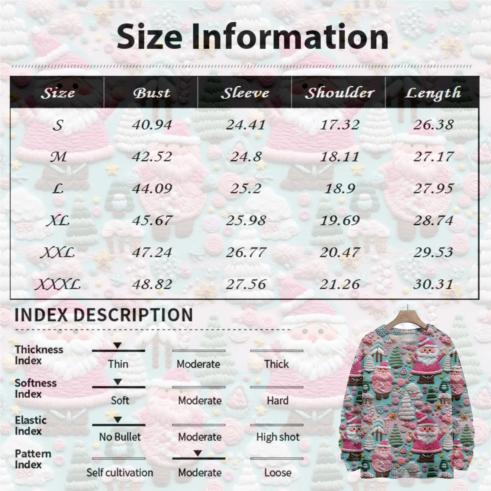 y2k Christmas Large Printing Women\'s Pullover Long-Sleeve Casual Daily Wear 2024 Women Pullover Round Neck ropa de mujer ofertas