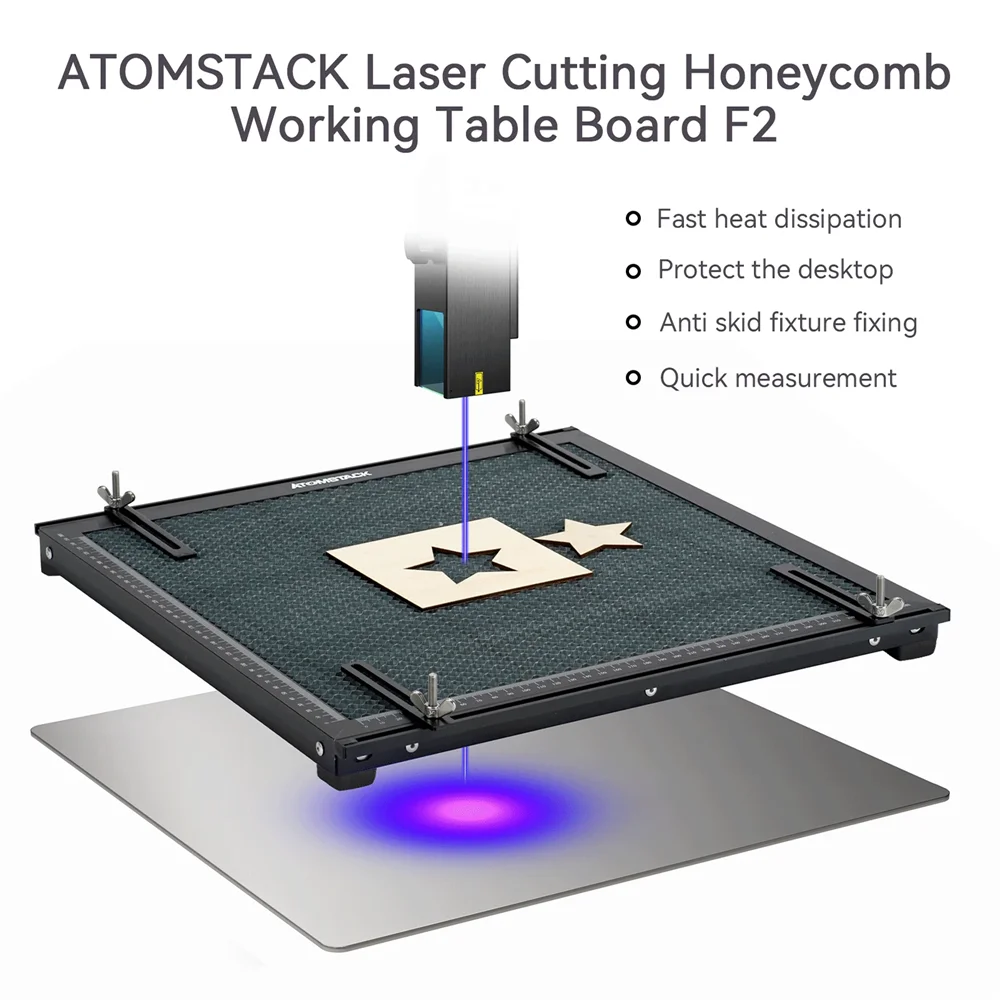 AtomStack Laser Cutting Honingraat Paneel F2 F3 F4 For CO2 or diode laser engraving and cutting machines Universal 460x425mm