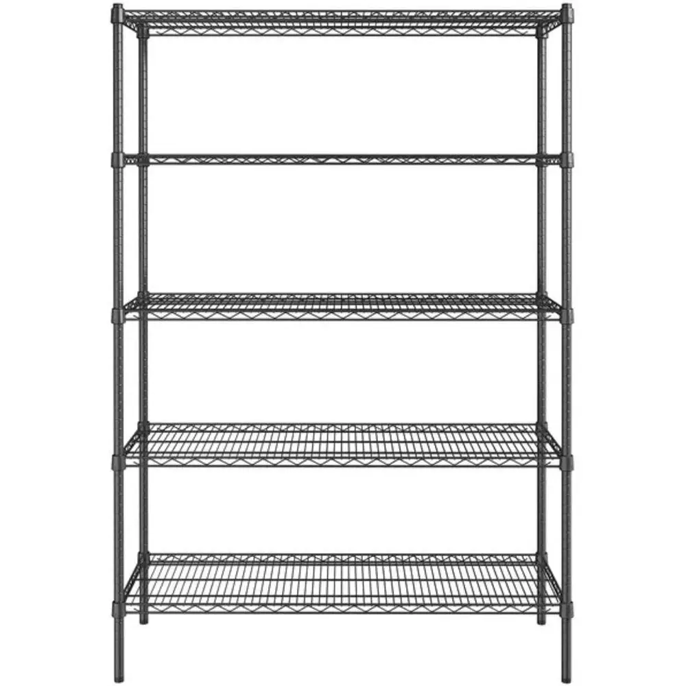 

5-Shelf Metal Garage Storage Rack - 36W x 72H x 14D