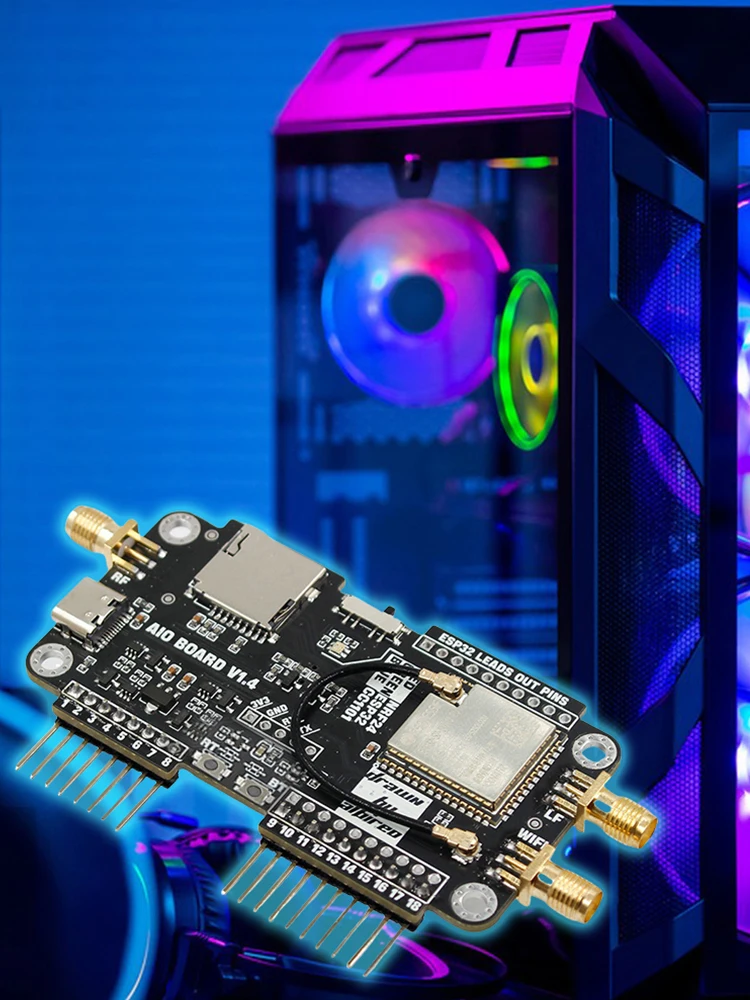 

Модуль расширения 3-в-1 для Flipper Zero Multiboard 2.4G: WiFi, NRF24 + ESP32, модуль CC1101 с высоким коэффициентом усиления