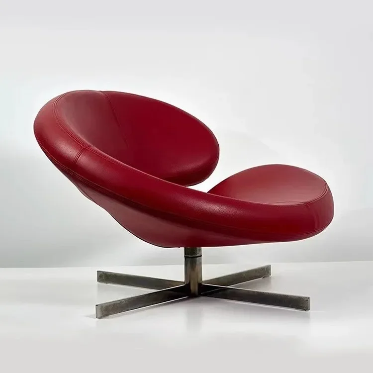 

Internet celebrity leisure chair designer creative Rochburg rotating single chair