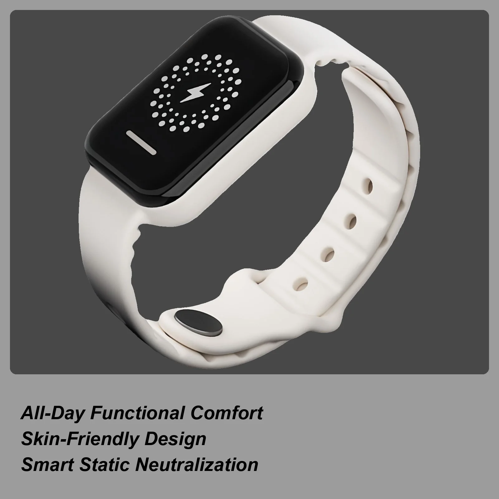 สร้อยข้อมือช็อตไฟฟ้า น้ำหนักเบา อายุการใช้งานแบตเตอรี่ยาวนาน กำจัดไฟฟ้าสถิตในร่างกาย สายรัดข้อมือสำหรับผู้ชาย ผู้หญิง เด็กชาย เด็กหญิง