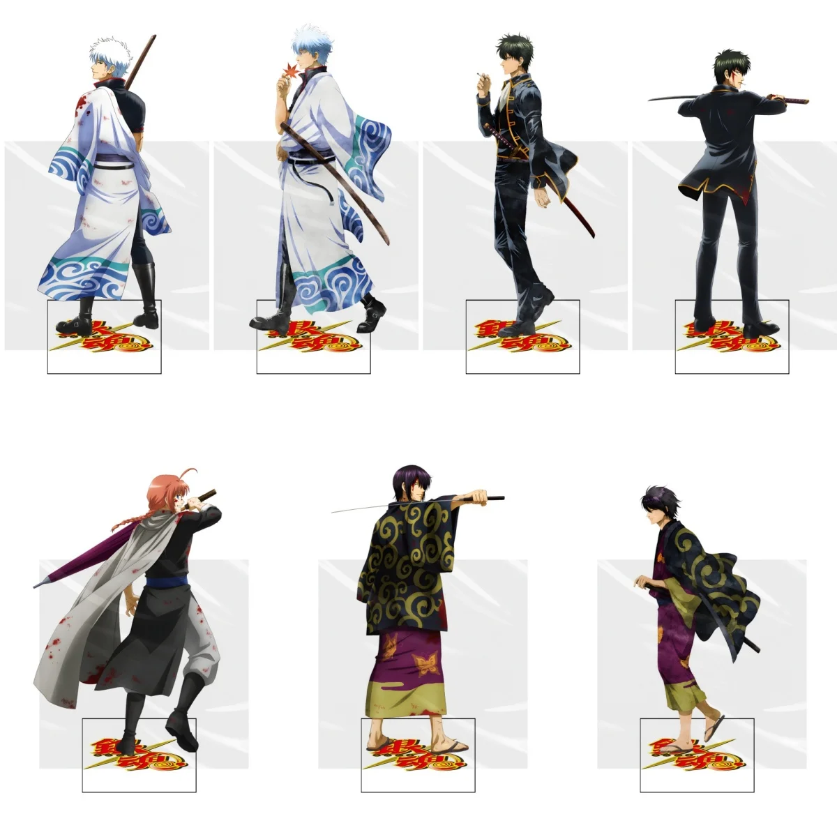 

15CM Charm Anime GINTAMA Acrylic Stand Model Cosplay funny Characters Ornament Accessories Goods Christmas Gifts