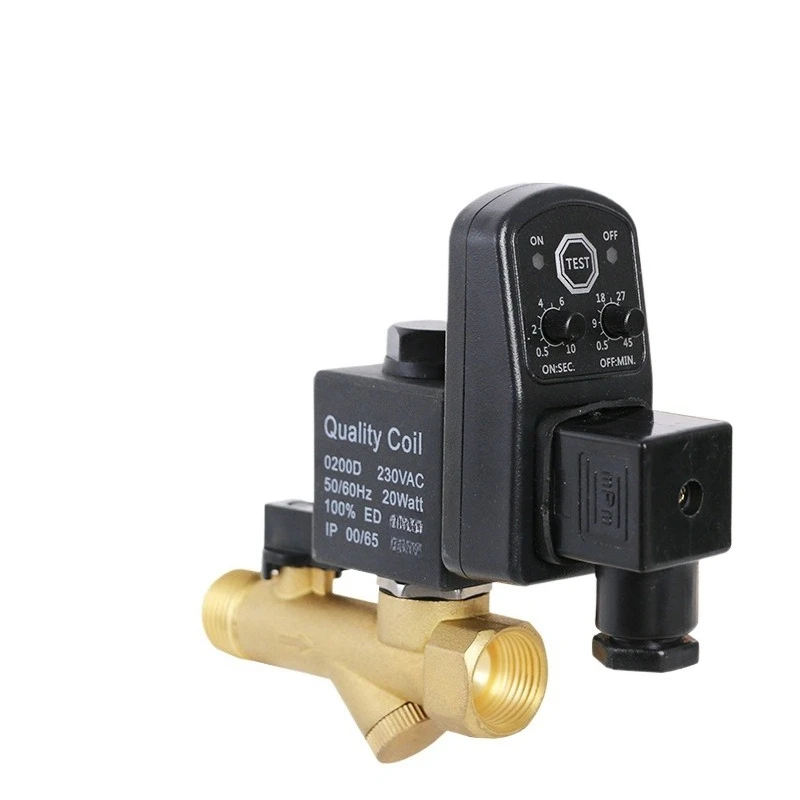 For OPT-A Split OPT-B One-piece Drain Valve Two-way Electronic Timing Control Drain Valve Pneumatic