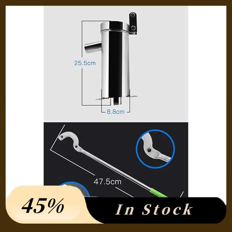 

A60Z Верхний ручной насос Садовый насос Ручной насос Пресс Всасывающий литой фонтан 32 мм Ручной глубоководный насос Водяной насос
