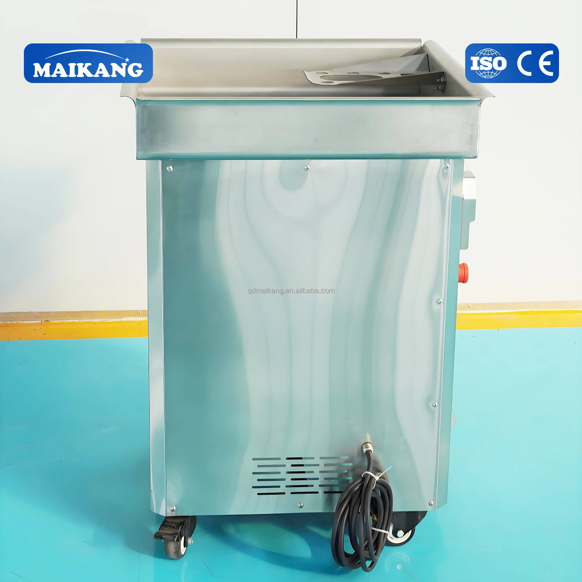 Industrial Automatic Meat Slicing & Shredding Machine for Large Catering Industry Meat Ball Production 350KG Capacity