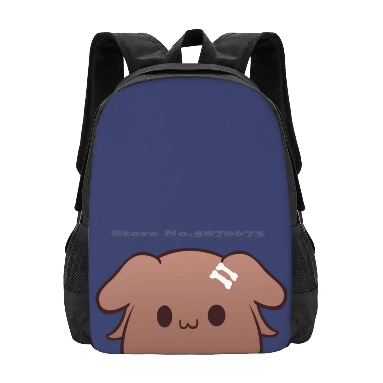 

Korone Happy Furball Doggo Hot Sale Schoolbag Backpack Fashion Bags Hololive Korone Doggo Puppy Cute Inugami Yubi Yubi Furball