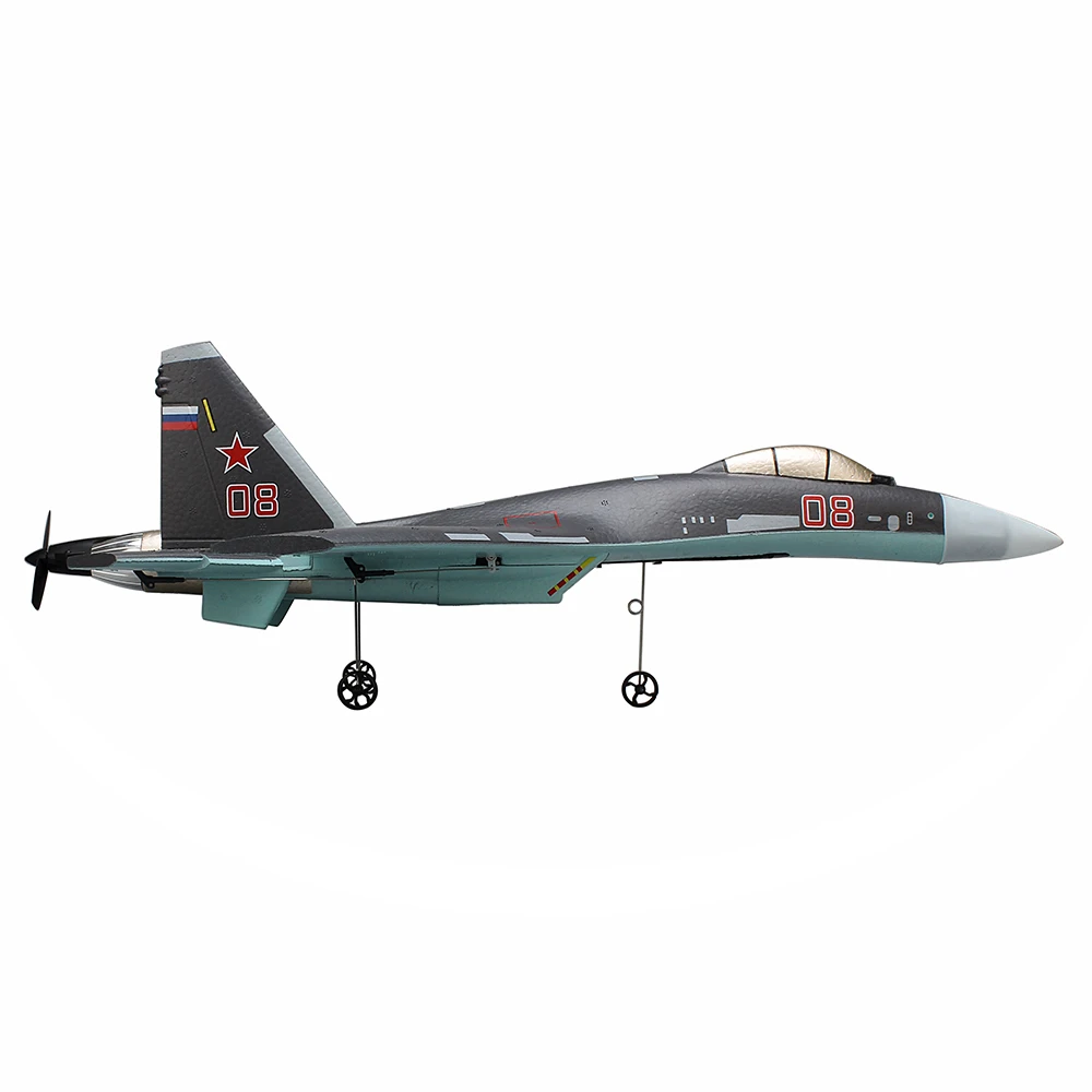 

SU-35 Fighter QF009 375mm Wingspan 3D/6G Switchable 6-Axis Gyro 2.4G 4CH EPP RC Airplane Aircraft Fixed Wing KIT + Motor