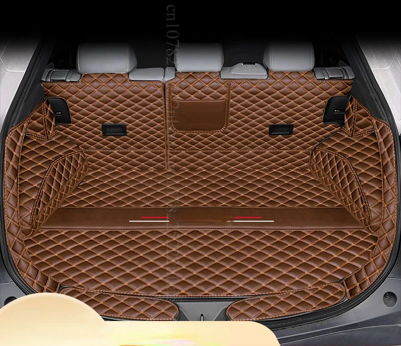 For Toyota BZ4X Accessories 2022 2023 Trunk Mat PU Leather Waterproof Cargo Liner Boot Carpets Interior Cover Storage Pad