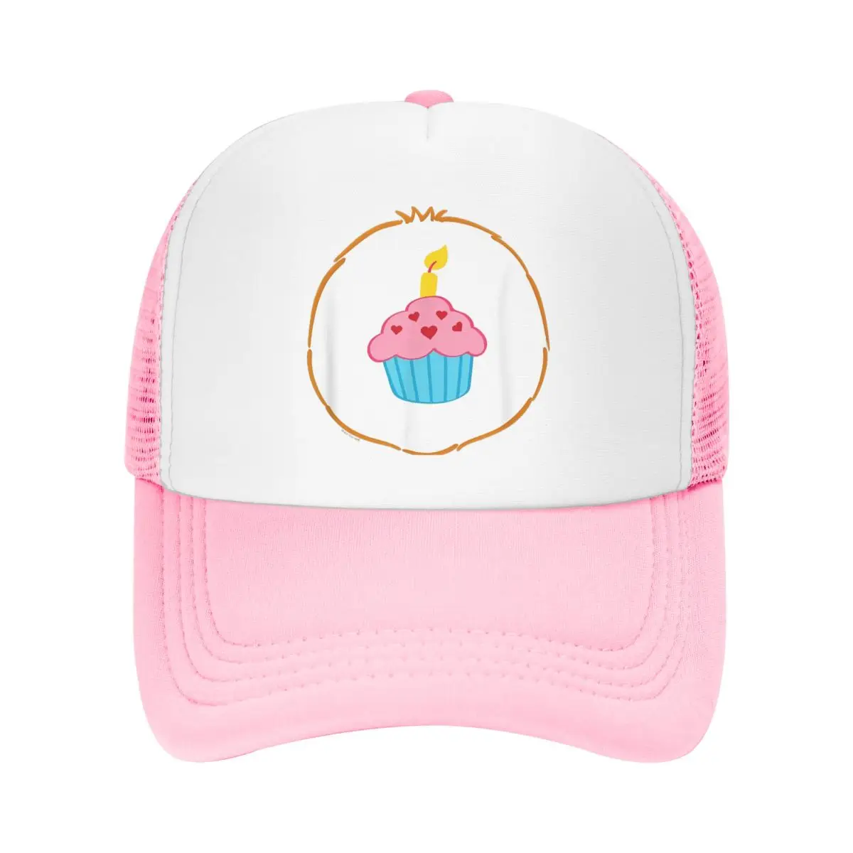 Care Bears Halloween Birthday Bear Cupcake Badge Cap Men Women Hip-Hop Hats Sun Hat Sun Caps Adjustable  Baseball Caps Summer