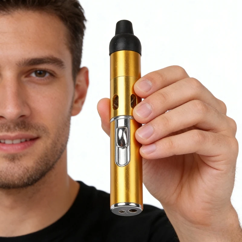 Best-Selling Multi-Functional Aromatherapy Lighter in Many Countries, Portable Mini Metal Tube, Removable for Cleaning