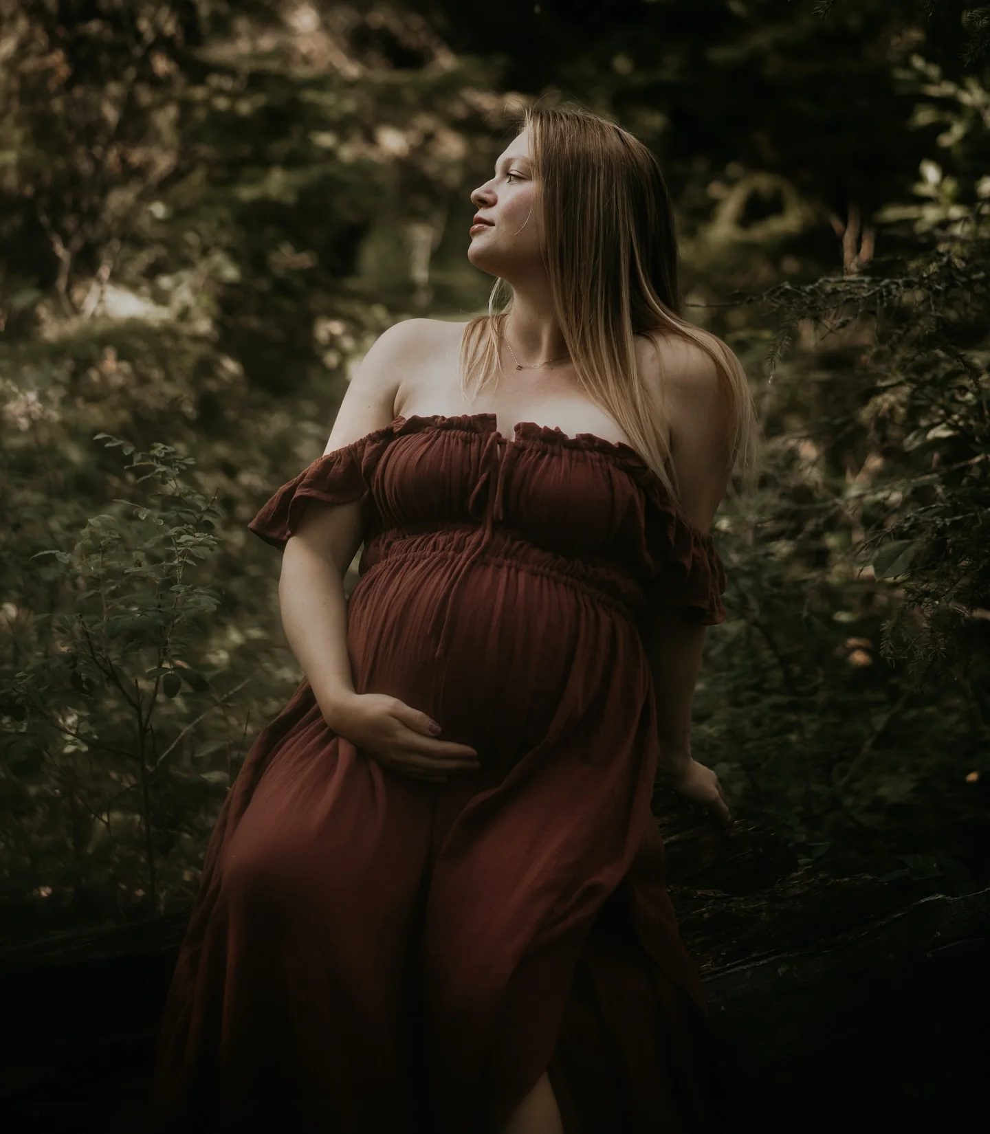Umstandskleid aus Baumwolle, weiches, bequemes Kleid, plissierte Umstandskleider für Babypartys, Kleid für Fotoshooting, schwanger
