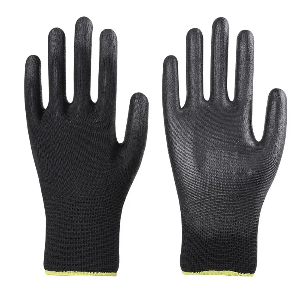 12 Pair Thin Antistatic Gloves Safety Rubberized ESD Electronic Working Gloves Wear-resistant Breathable