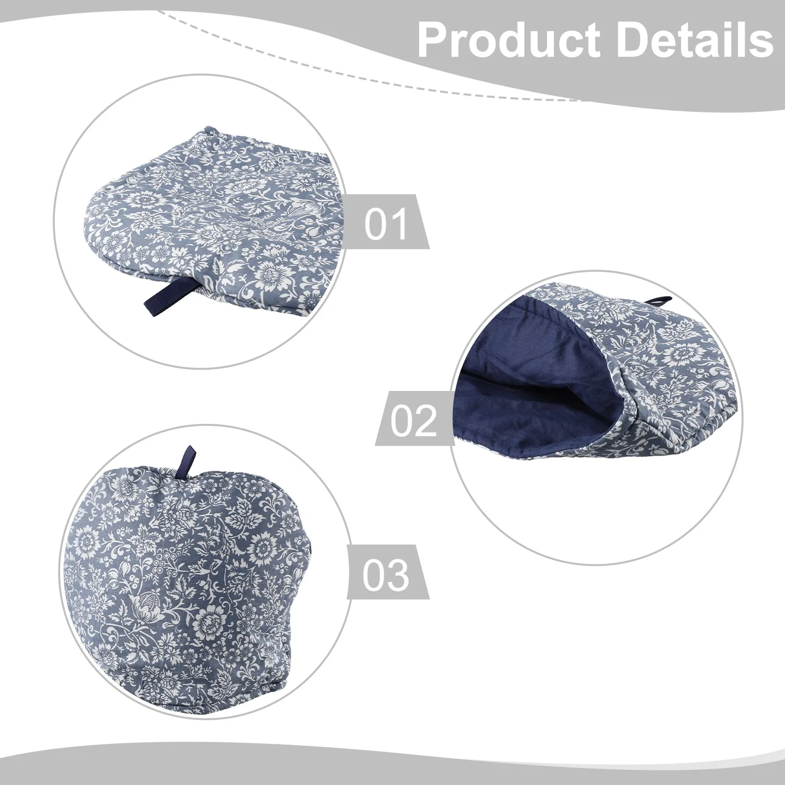 For 700-2000ml Capacity Teapot Teapot Cover Kitchen Tools Accessories 28cm*23cm Dust Cover Space Cotto Thermal Insulation