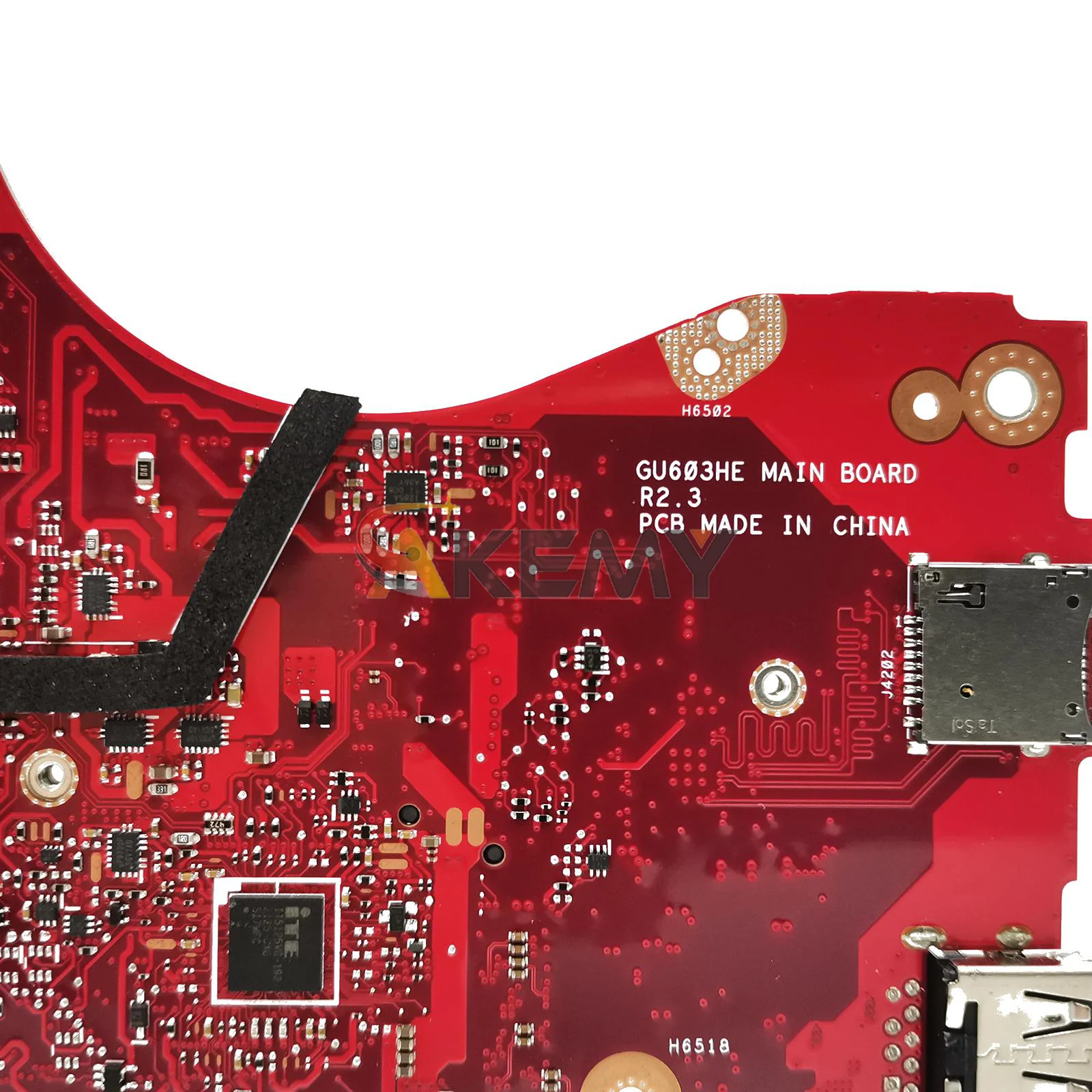 GU603HE Laptop Motherboard For ASUS ROG Zephyrus M16 GU603HE GU60HC GU603 Mainboard W/ 11th Gen i5 i7 i9 100% tests OK fast ship