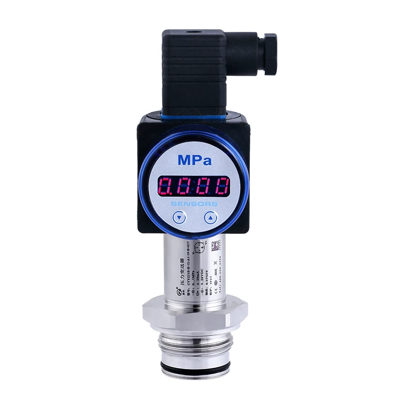 2026  RS485 Anti-Clogging Diaphragm Pressure Sensor Viscous Fluids Transmitter for Pneumatic & Hydraulic Systems