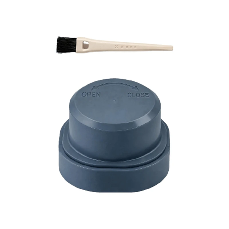 BAAO Blade Cover & Vessel Cap Set for Ninja Blast BC100 BC151 Leakproof Travel Caps with Cleaning Brush Blue