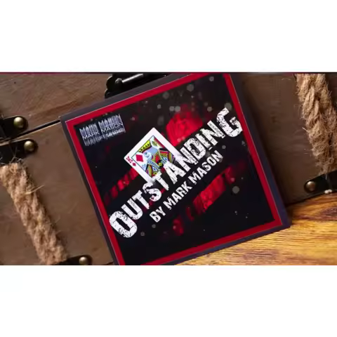 Outstanding (Gimmicks) By Mark Mason Close Up Magic Tricks Card Deck Props Funny Magician Magia Props Illusions Close Up Street