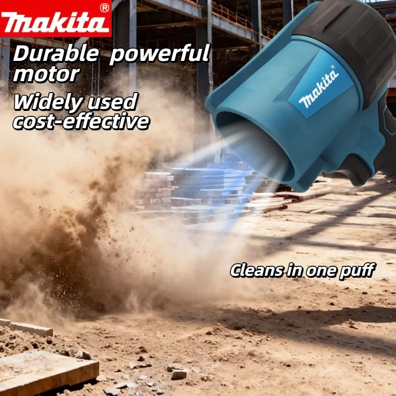 

Воздуходувка Makita 30000 об/мин, турбовентилятор, 18В, электрический пылесос, турбонаддув, инструмент для чистки автомобиля
