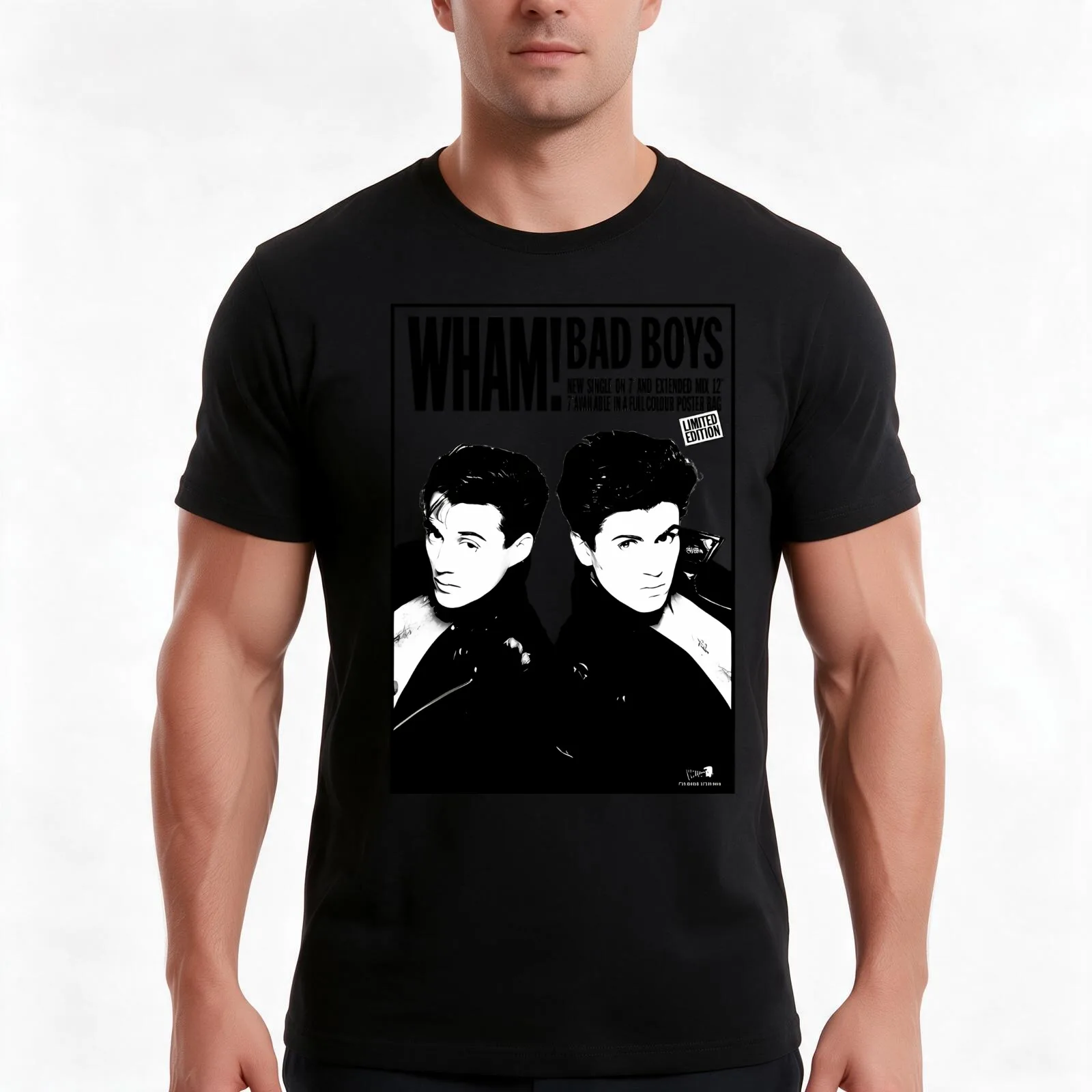 Last Christmas Album - Vintage Band UK T-Shirt, Summer Casual Cotton Tee, Oversized Streetwear Tops, Vintage Graphic Print