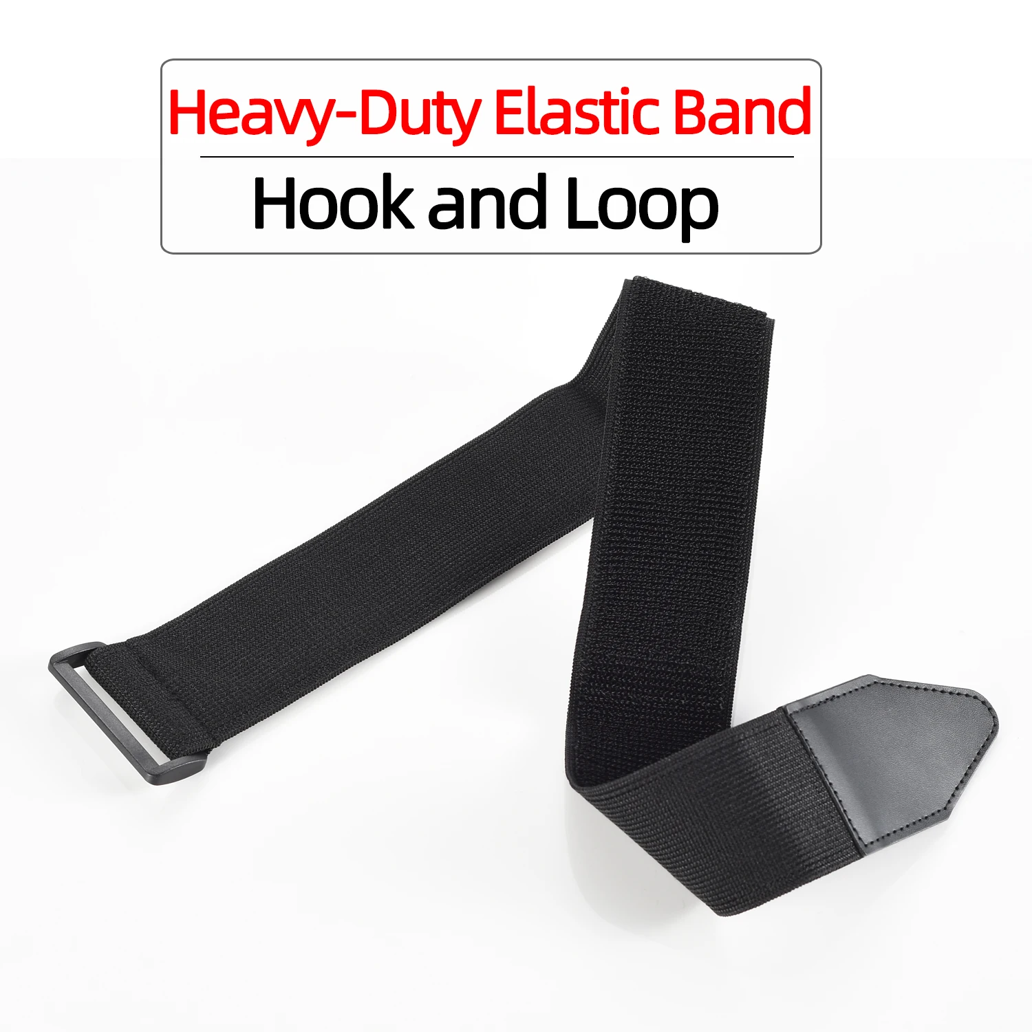 1pc Elastic Band Hook Loop Adjustable Elastic Reverse Buckle Nylon Cable Ties Straps Sticky Fastener Tape Athletic Tape