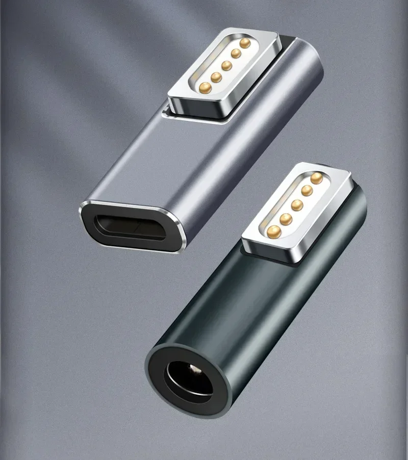 Type-C Female To Magnetic Male Laptop Adapter with Indicator PD Trick Adapter for Magsafe2 for Notebook