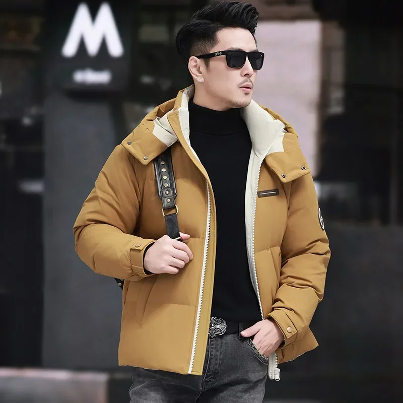 Ultraleichte Daunen jacke Männer Designer kleidung Männer ducken sich männliche Polsterung Herren Winter jacke Mäntel für Männer lässig Mann Sack