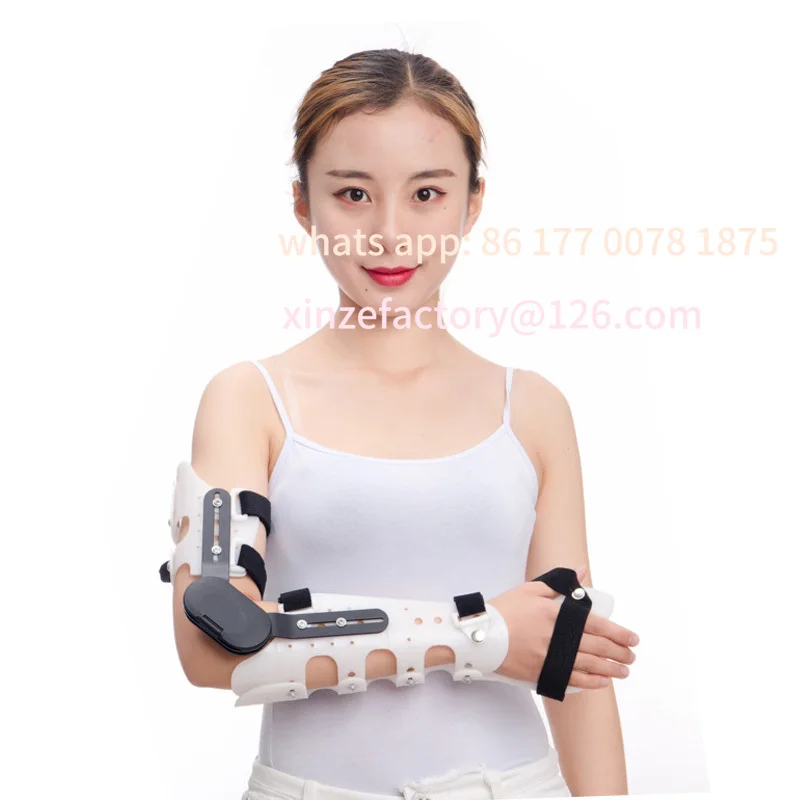 Customizable Adjustable Elbow Joint Fixed Brace Corrective Orthosis Activity Limitation Arm Fracture Protector
