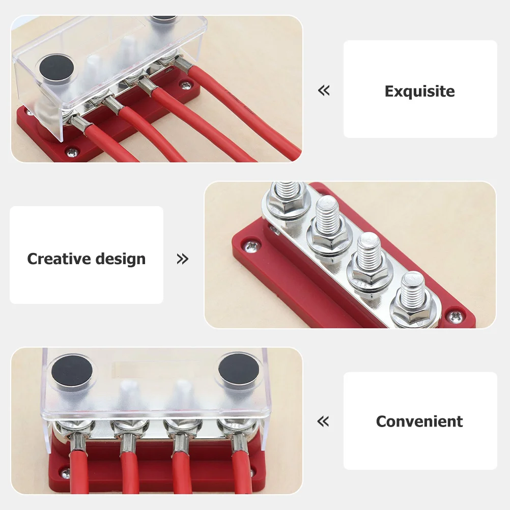 

300A шина, блок распределения питания, клеммные шпильки для автомобиля, грузовика, лодки, прочное соединение электрооборудования