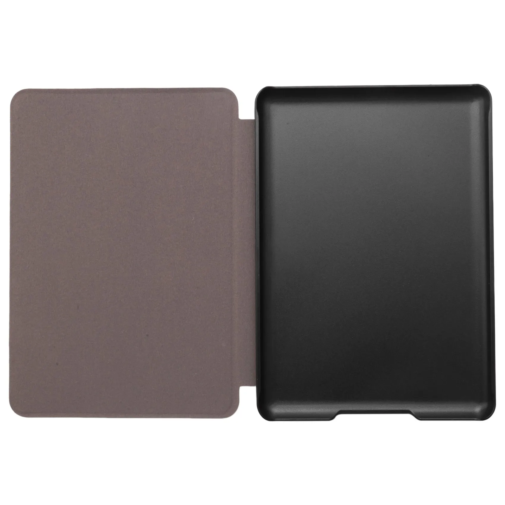 Suitable for Kindle Paperwhite4/10Th 2018 Leather Protective Cover Protective Cover Ultra-Thin Protective Shell Black