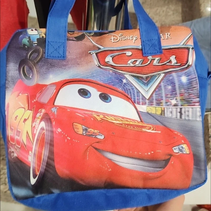 

Disney cartoon frozen cars cute Kids lunch box bag handbag Outdoor tote bag