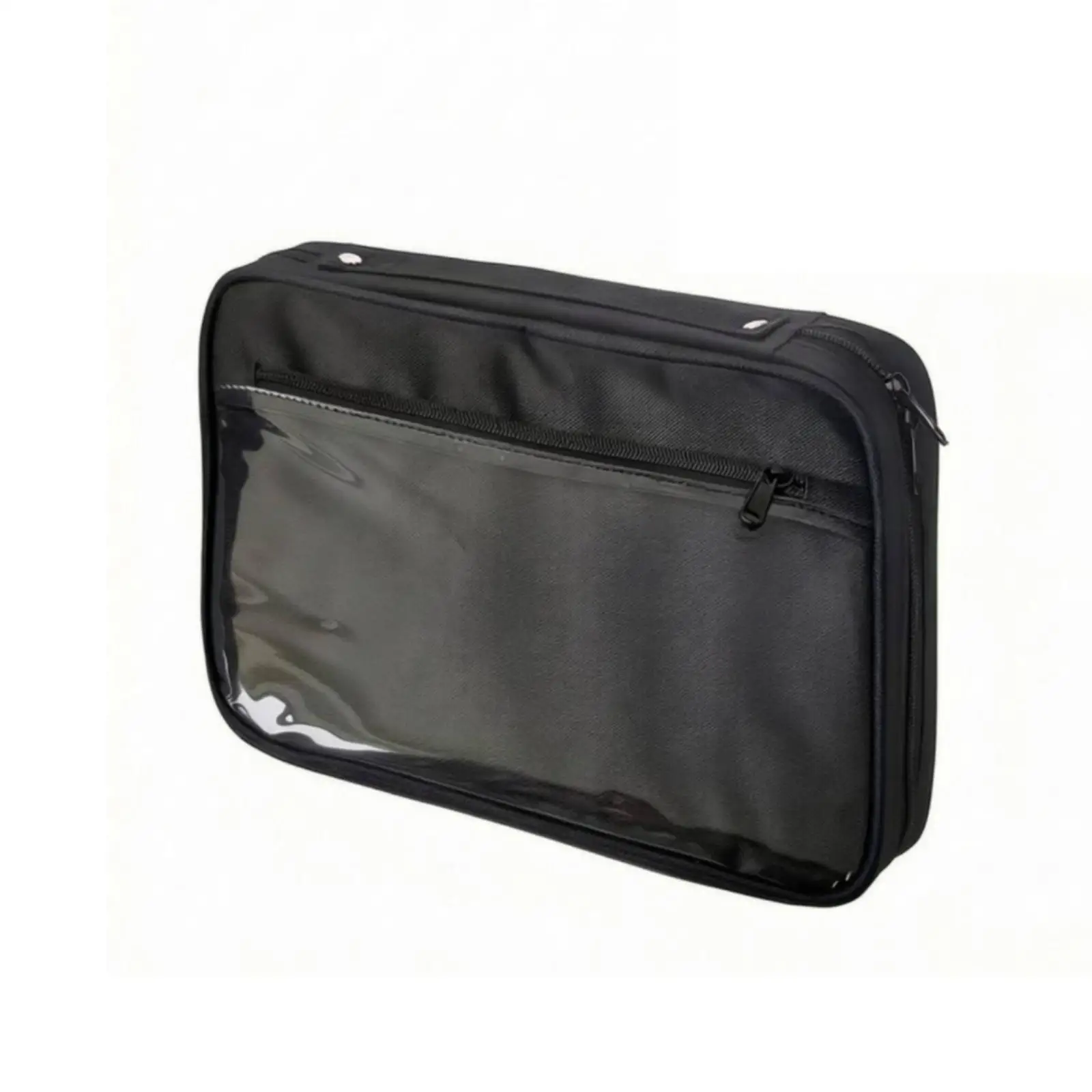Enamel Pin Collector Case Book Style with Polyester Cover for Organizing Pins in Backpack or Shelf