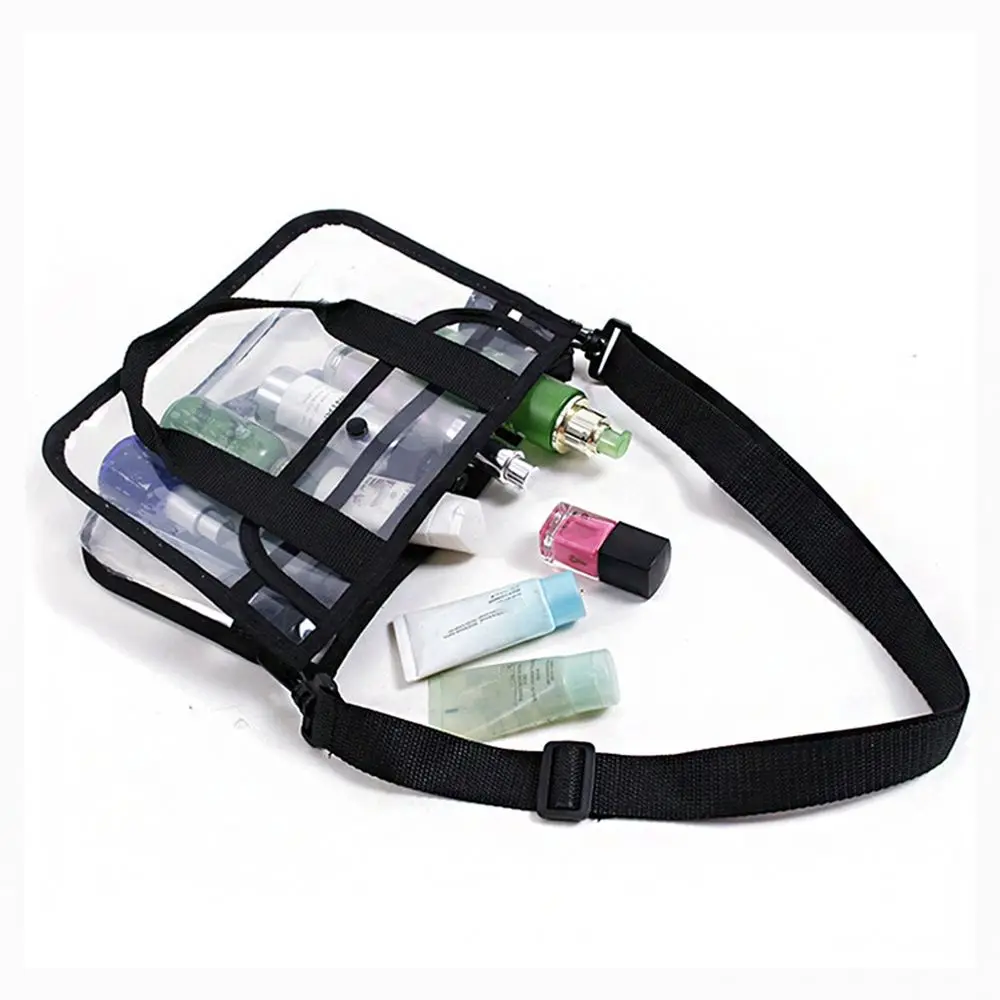 

Travel Organizer Wash Pouch Beach Swimming Cosmetic Cases PVC Cosmetic Bag Women Shoulder Bag Storage Toiletry Bag Makeup Pouch