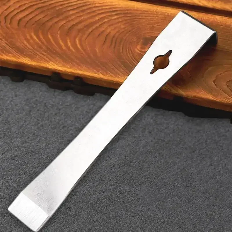 metal pry bar, stainless steel pry tool flat mini crowbars tool thin trim bar small pry bar scraper multipurpose crowbars