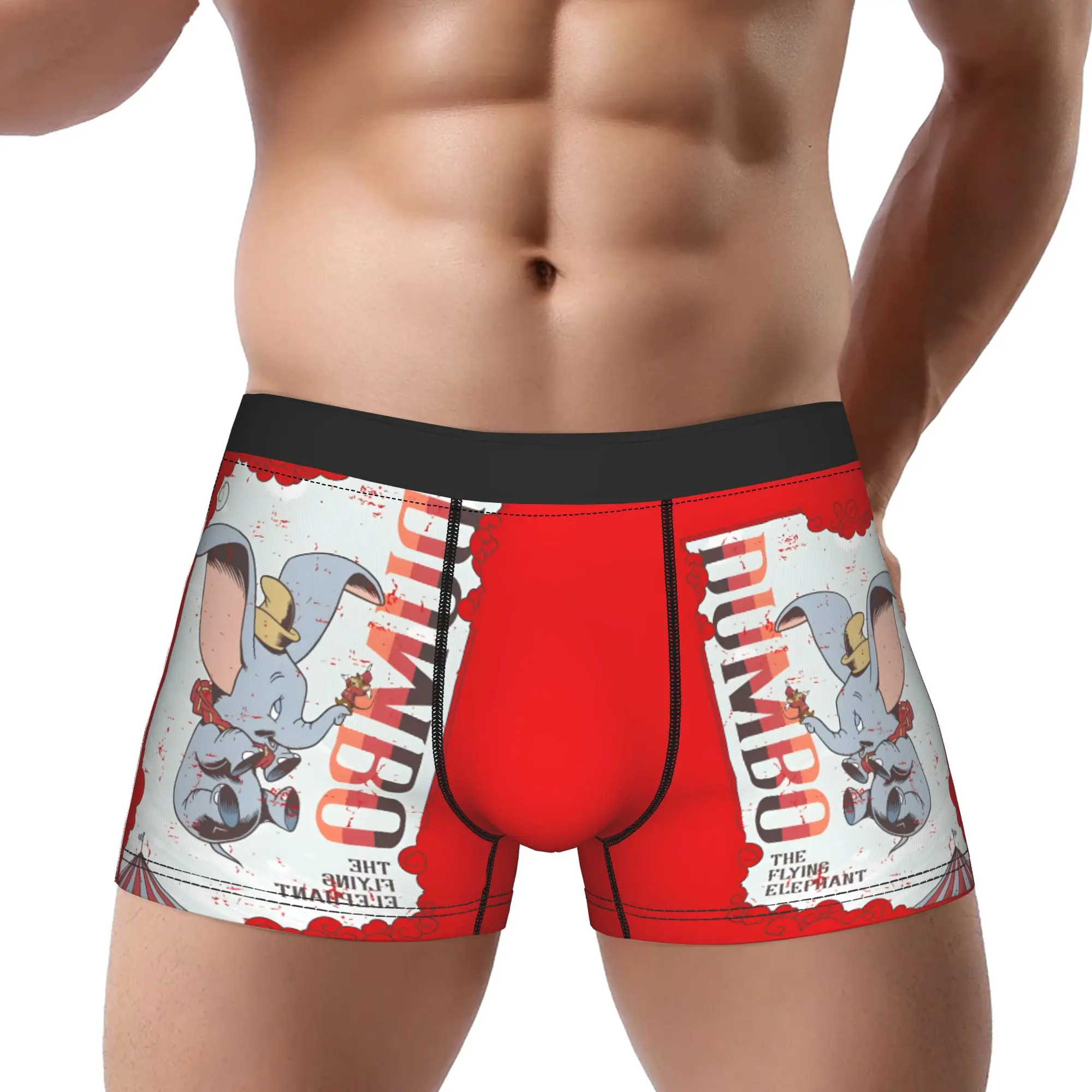 

1piece Dumbo Cartoon Underpants Breathbale Panties Man Underwear Comfortable Shorts