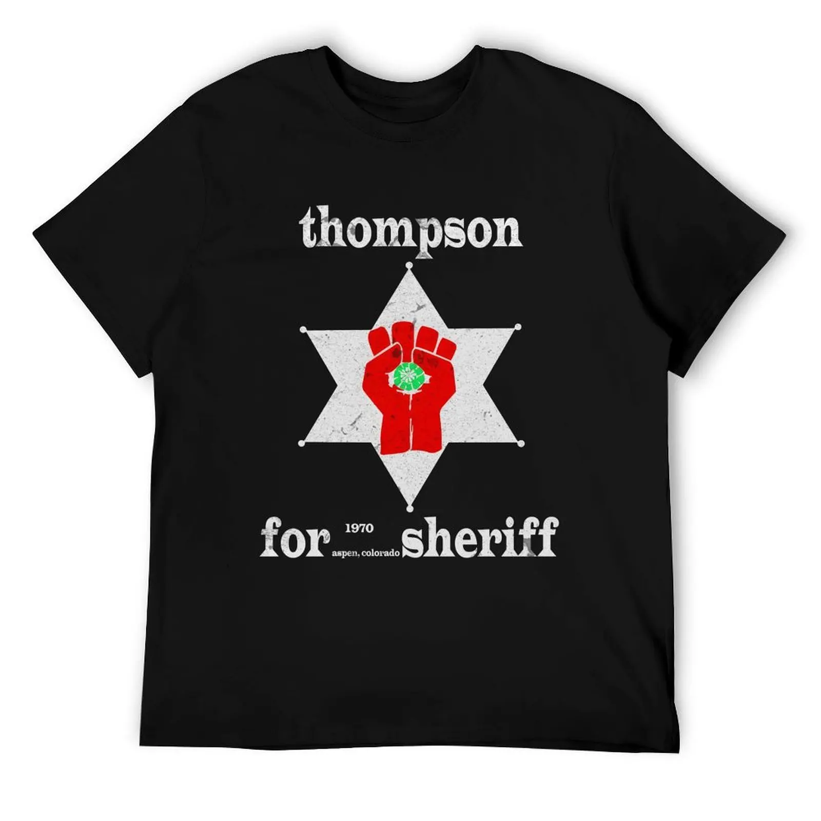 

Thompson For Sheriff Essential T-Shirt man t shirts cotton t shirt custom print T-Shirt