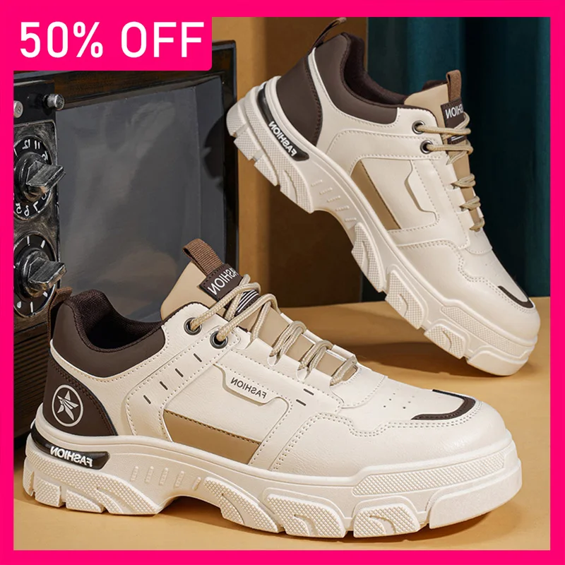 

Мужские кеды на все сезоны: универсальные повседневные кроссовки с круглым носком, на шнуровке, с мягкой подошвой, нескользящие, удобные для прогулок на улице